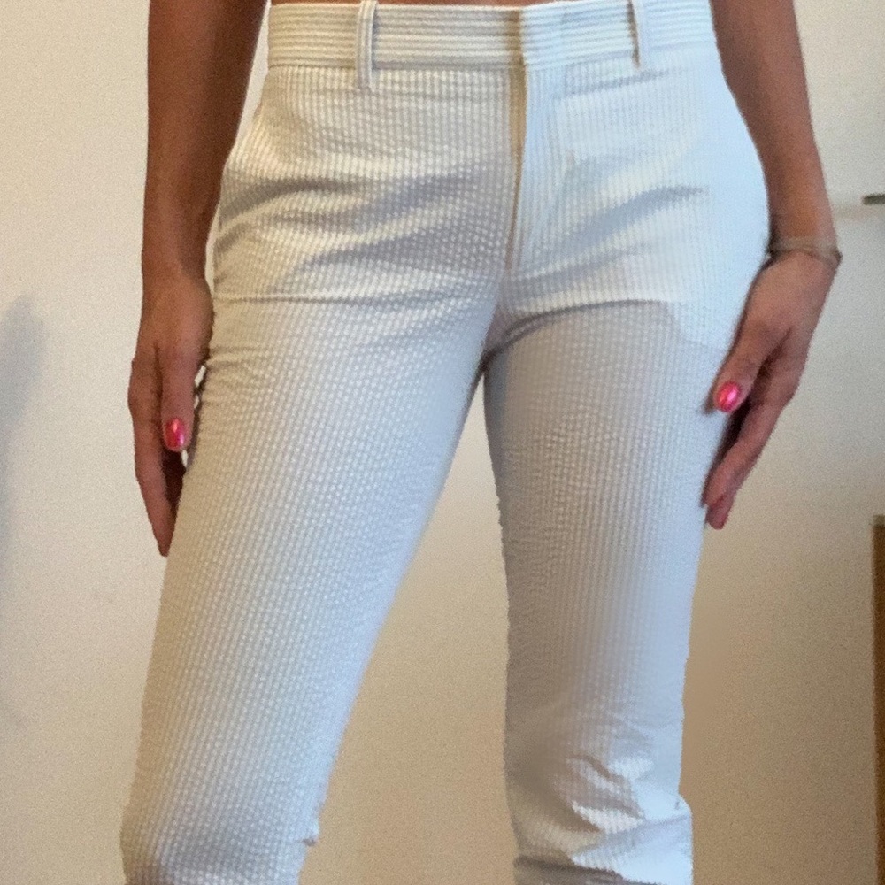 Gucci seersucker pants